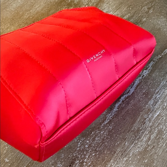 Givenchy Iconic Lipstick Red Cosmetic Bag - Picture 4 of 7